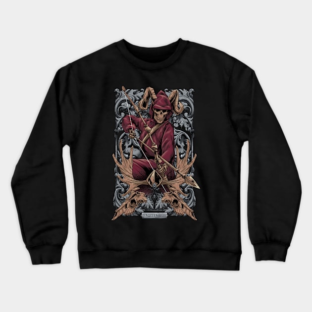 Sagittarius Crewneck Sweatshirt by Chack Loon